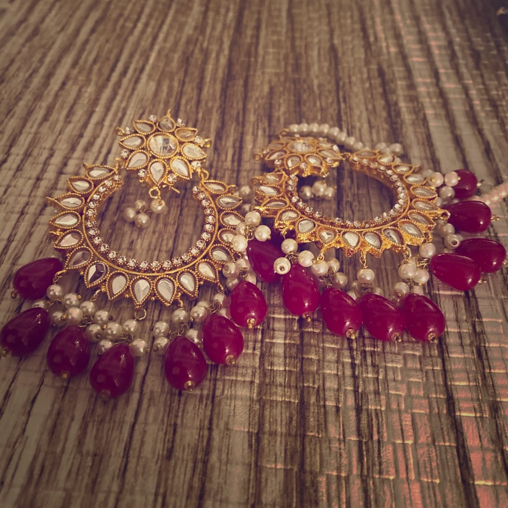 Pakistani jewelry earrings